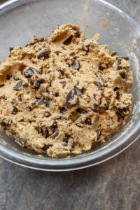 chocolate chip cookie dough