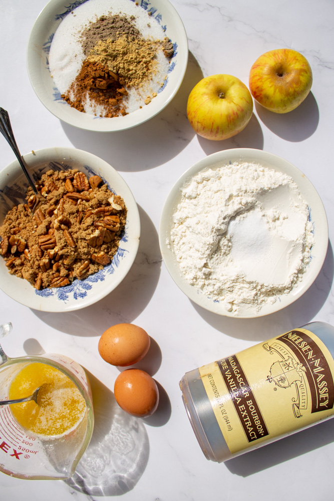 apple cake ingredients