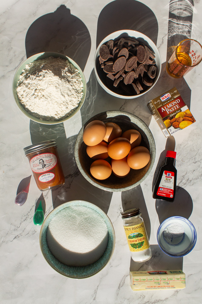 rainbow cookie ingredients