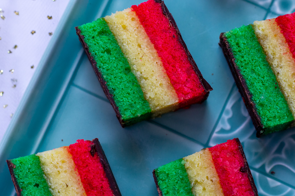 Rainbow Cookies Kitchen By The Sea