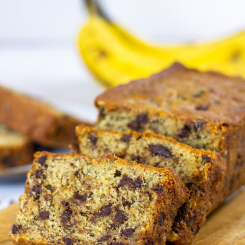 Chocolate Chip Banana Bread - Kitchen-by-the-Sea