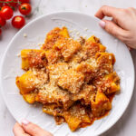 Bolognese with Rigatoni