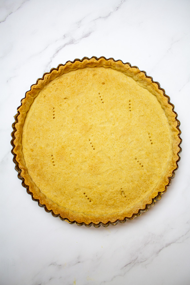blind baked tart crust