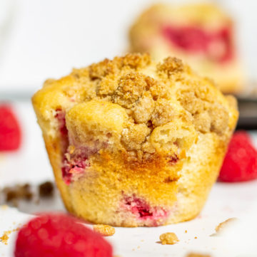 raspberry muffins