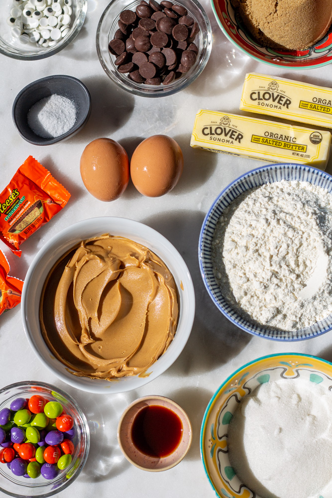 halloween halloween peanut butter cookie bars ingredients