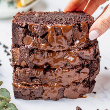 Sour Cream Chocolate Loaf Cake