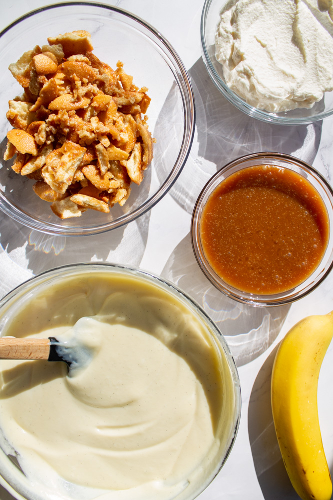 banana pudding ingredients