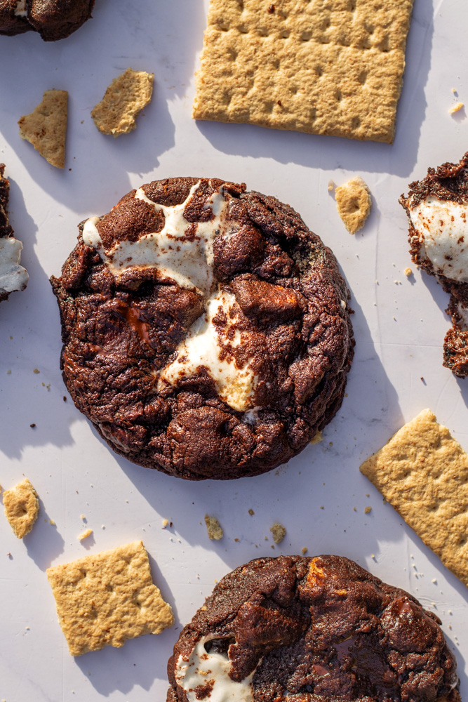 s'mores cookies