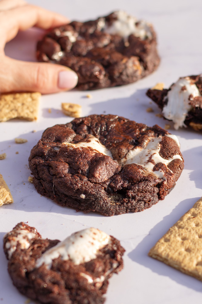 s'mores cookies