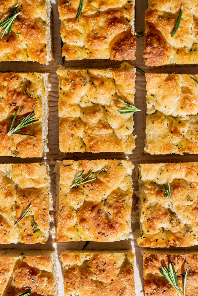 Rosemary Sea Salt Focaccia - Simply Scratch