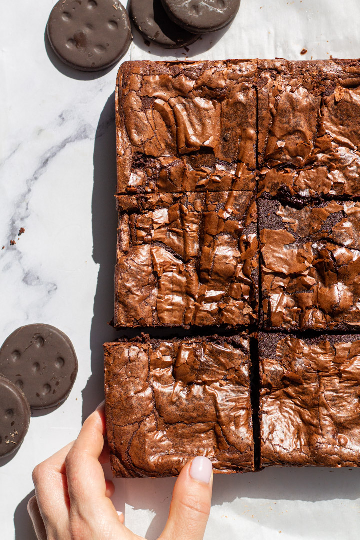 Thin Mint Brownies KitchenbytheSea