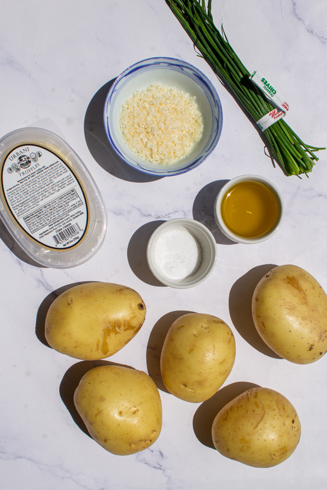 truffle crispy potato wedges ingredients