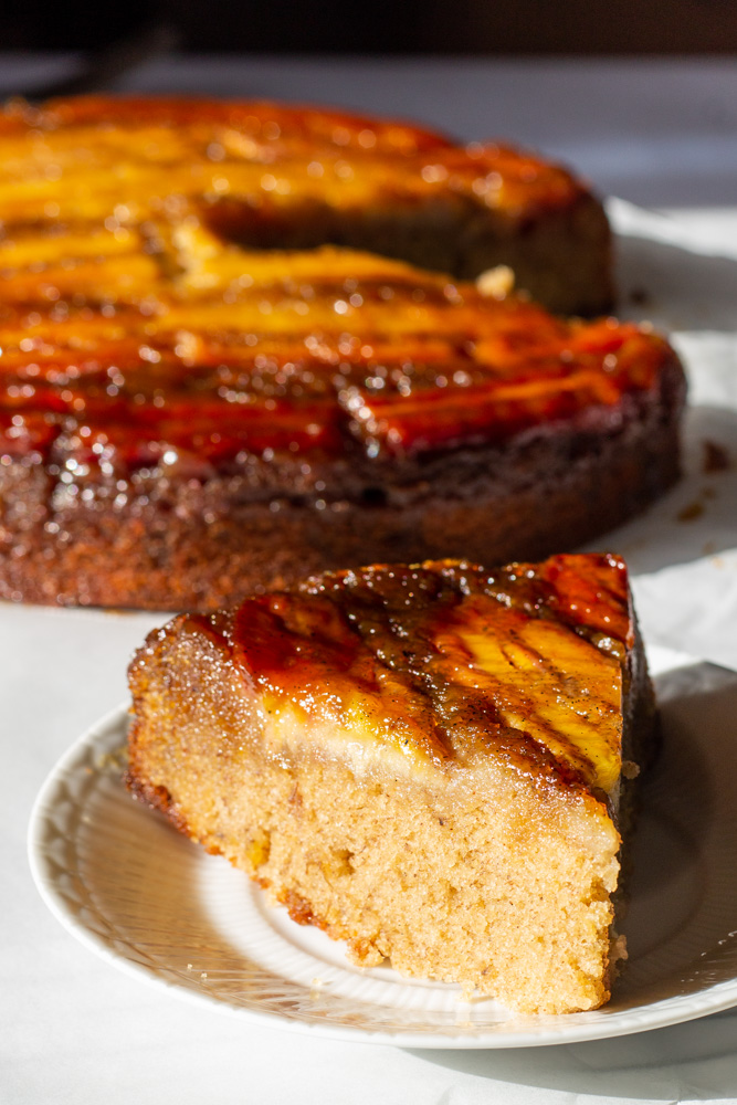 Banana Upside Down Cake