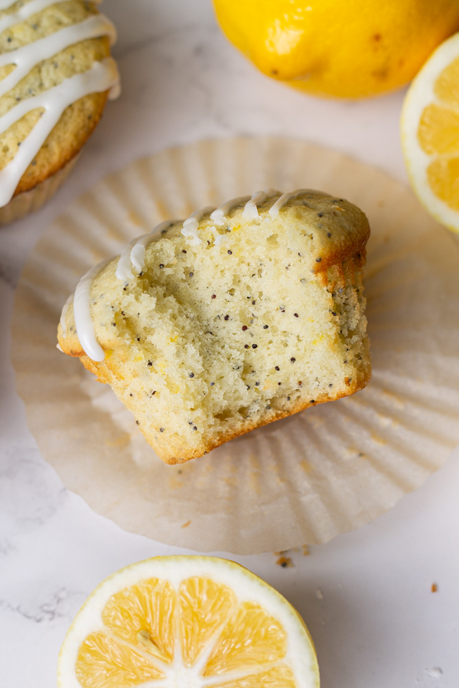 lemon poppy seed muffins
