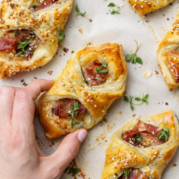 ham and cheese puff pastry