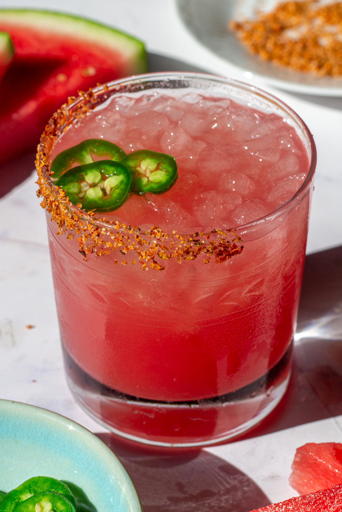 Spicy Watermelon Margarita