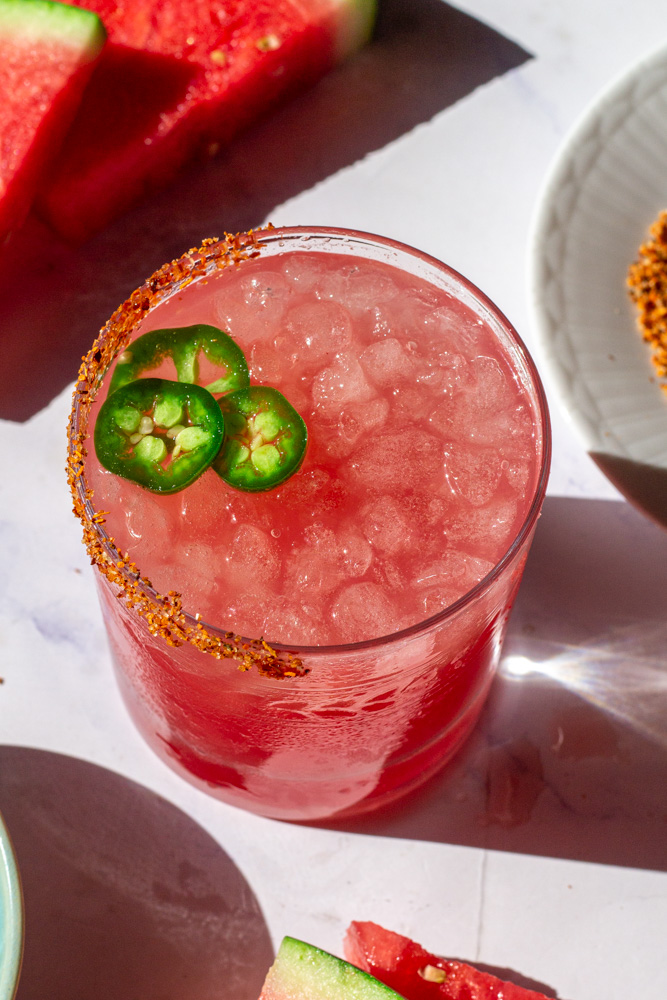 Spicy Watermelon Margarita