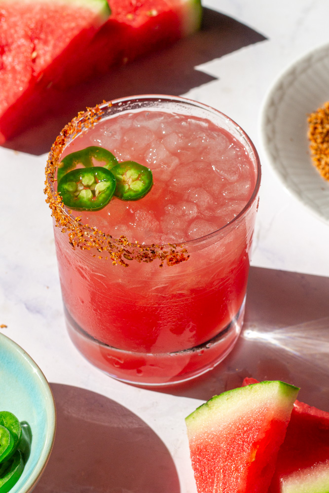 Spicy Watermelon Margarita