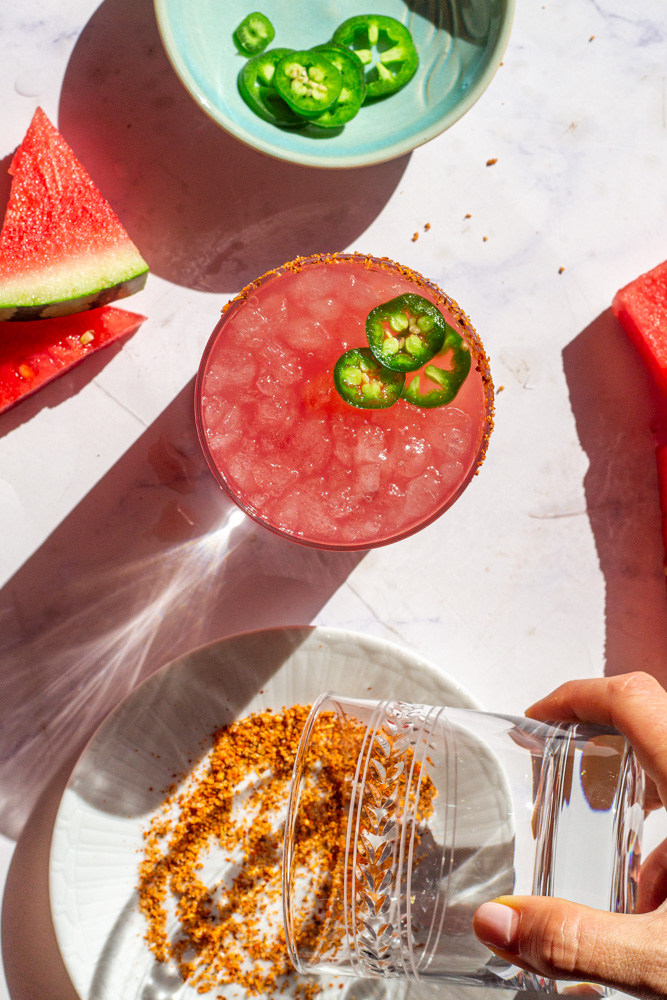 Spicy Watermelon Margarita