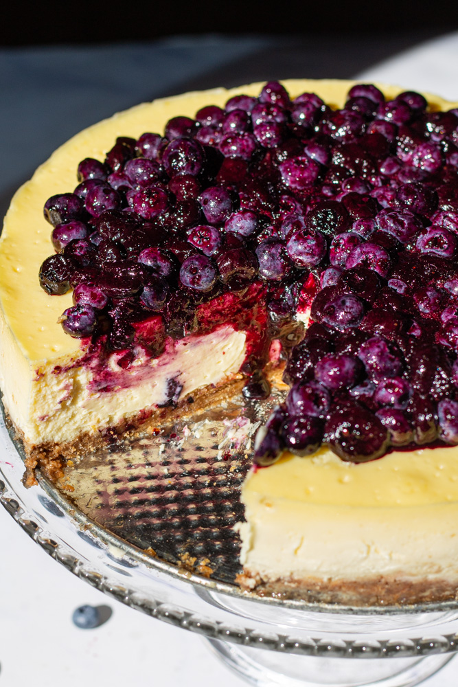 blueberry cheesecake