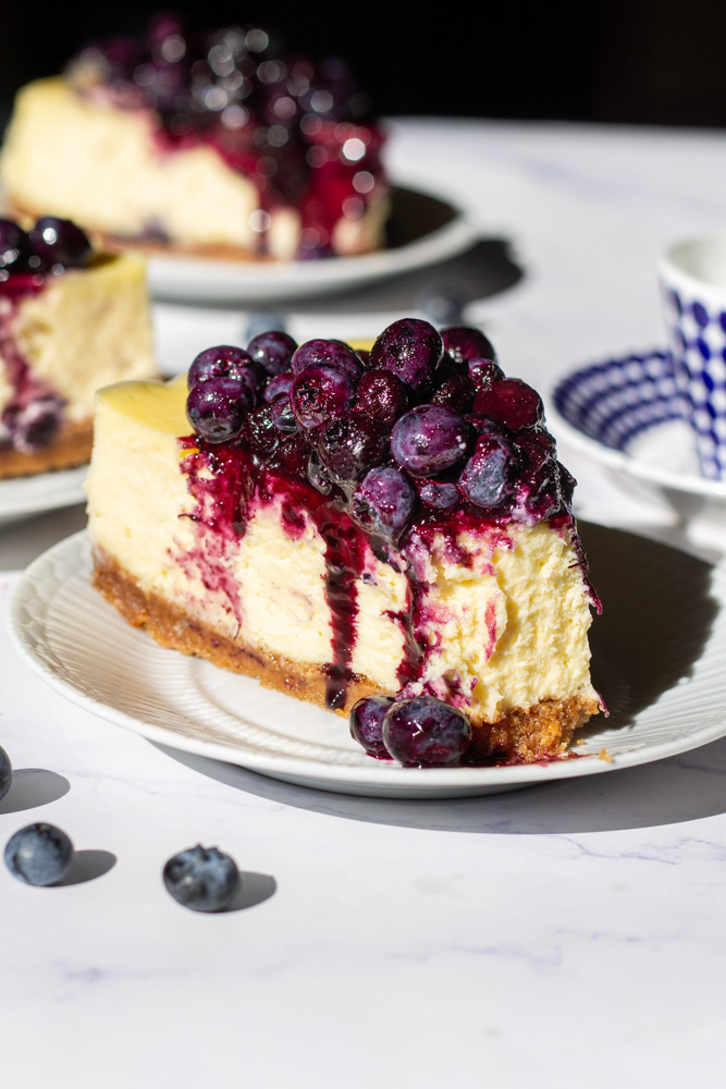 blueberry cheesecake