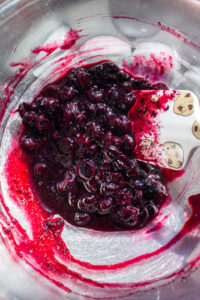 blueberry topping