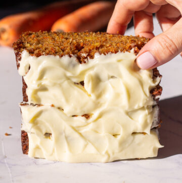 carrot cake loaf