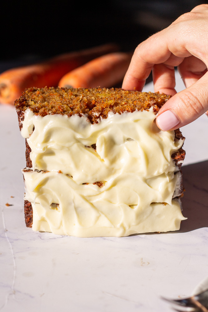 carrot cake loaf