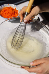 carrot cake batter