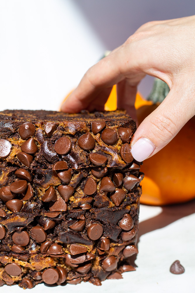 Marbled Pumpkin Bread