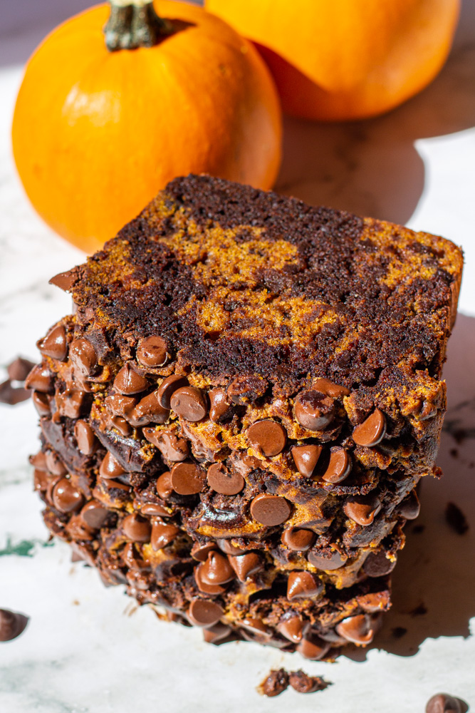 Marbled Pumpkin Bread