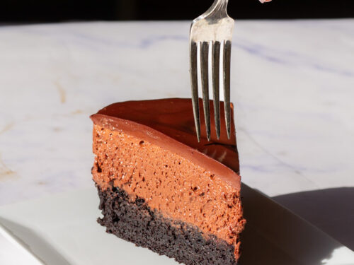 Chocolate Mousse Torte | Schokomousse Torte • Red Currant Bakery