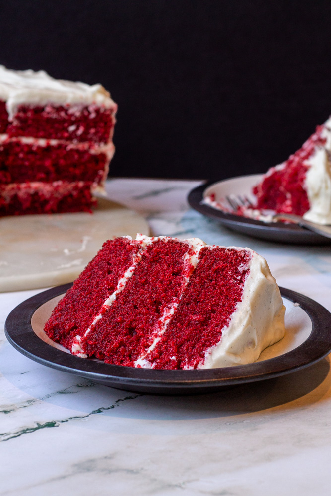 Sweet Red Heart Velvet Cake Half Kg