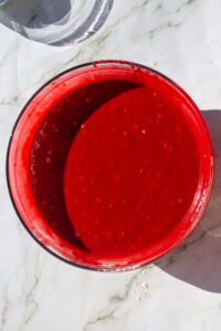 red velvet cake batter