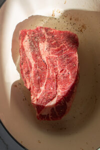chuck roast before cooking