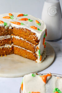 Layered Carrot Cake - Kitchen-by-the-Sea