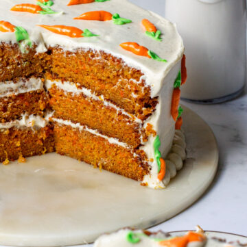 Layered Carrot Cake - Kitchen-by-the-Sea