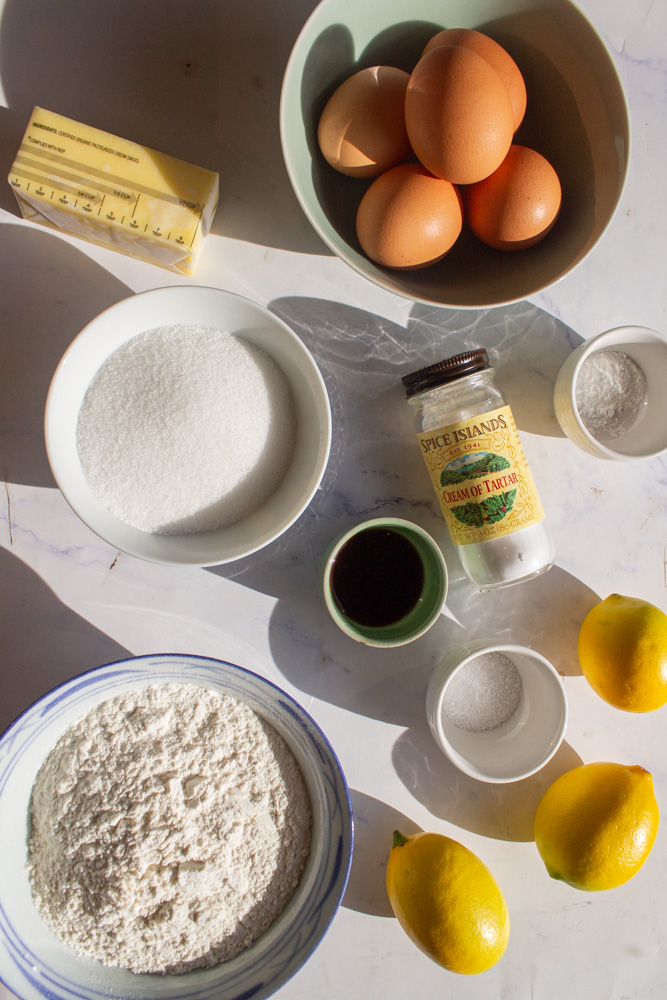 triple lemon mousse cake ingredients