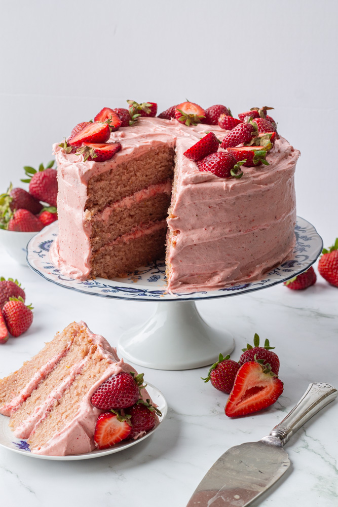 strawberry cake