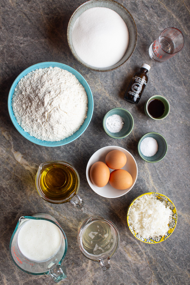 coconut cake ingredients