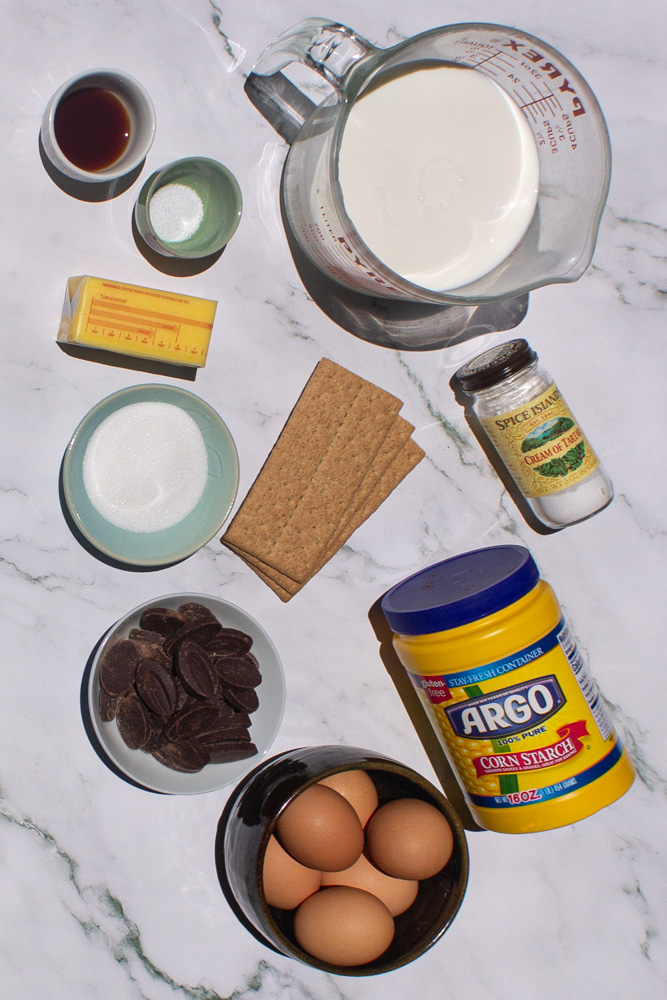 s'mores pie ingredients