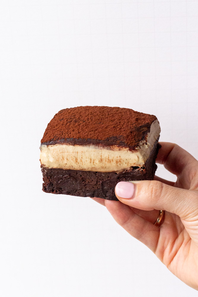 Tiramisu brownies