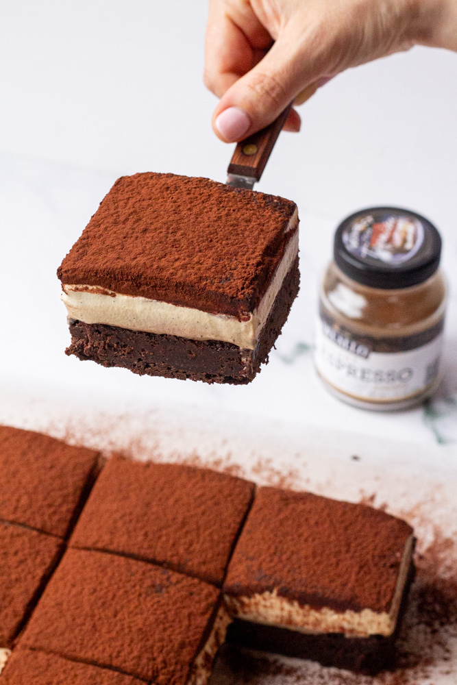 Tiramisu brownies