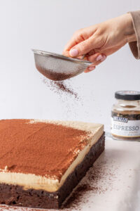 Tiramisu brownies