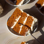 pumpkin cake with cream cheese icing