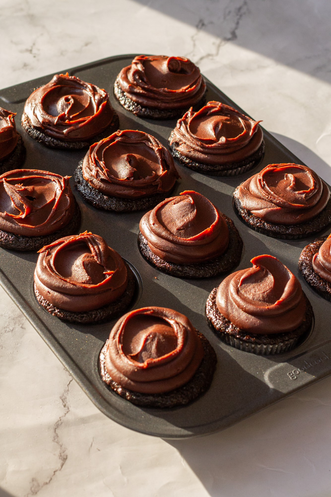 chocolate mousse cupcakes