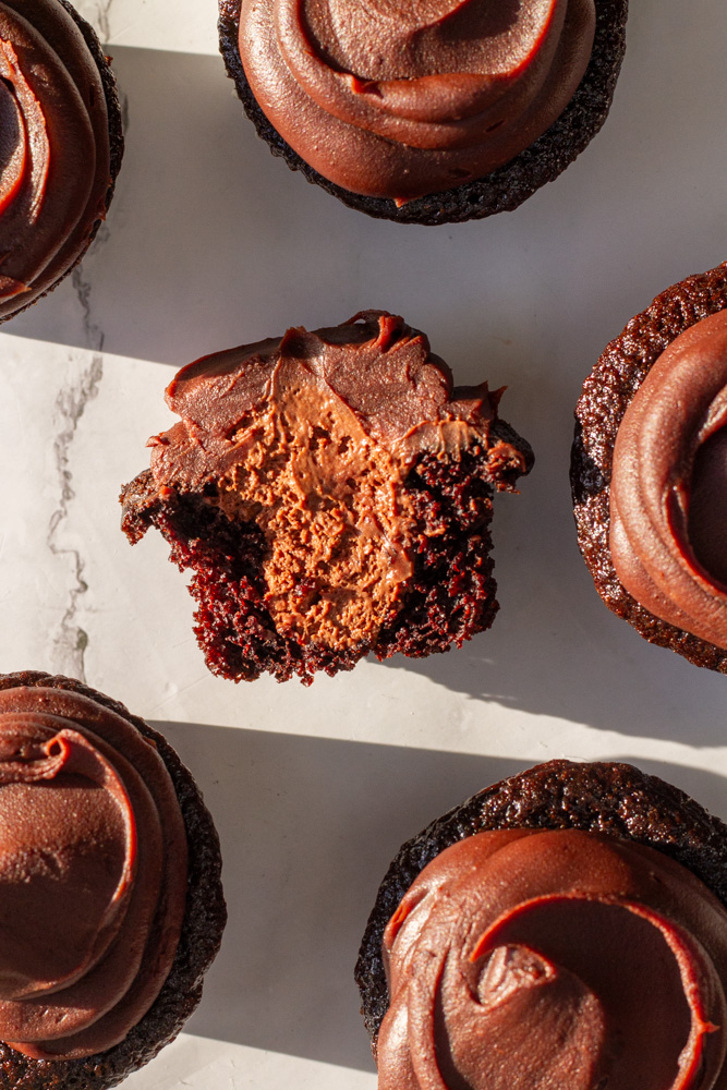 chocolate mousse cupcakes