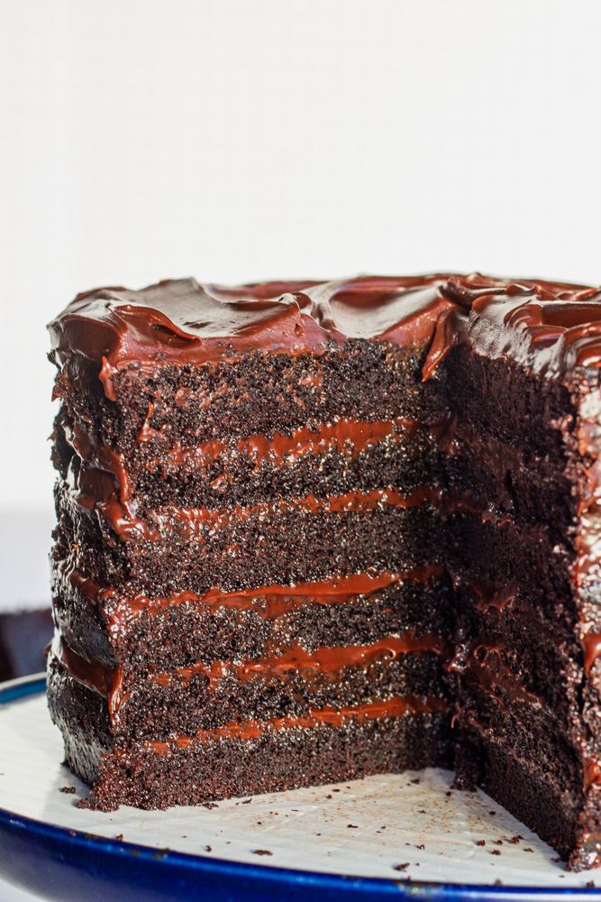 12 layer chocolate cake