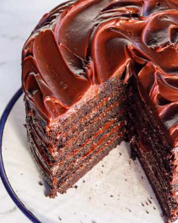 12 layer chocolate cake