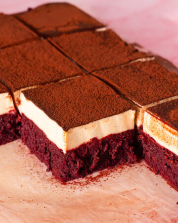 red velvet brownies